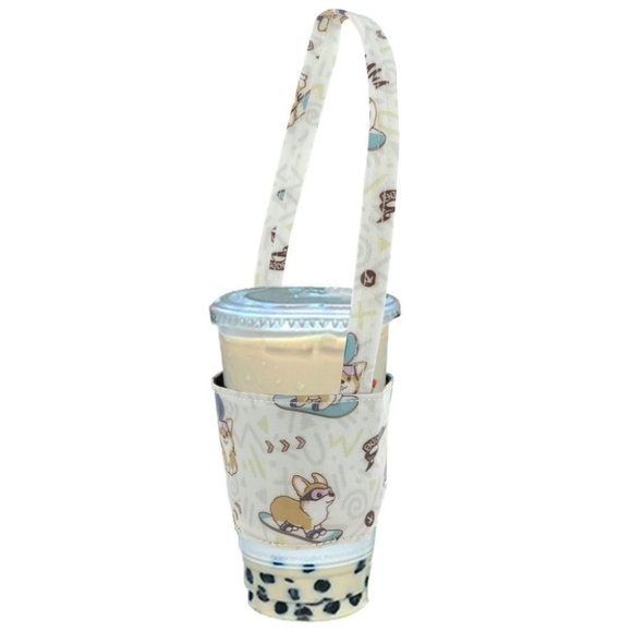 Uma Hana Accessories - Waterproof Corgi Portable Drink Holder Carrier